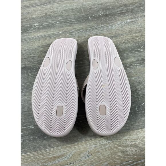 NIKE BELLA KAI WOMENS THONG FLIP FLOPS size 11 BARELY ROSE AO3622-607 - Picture 6 of 6